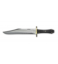 Coffin Handle Bowie Black Lucite image